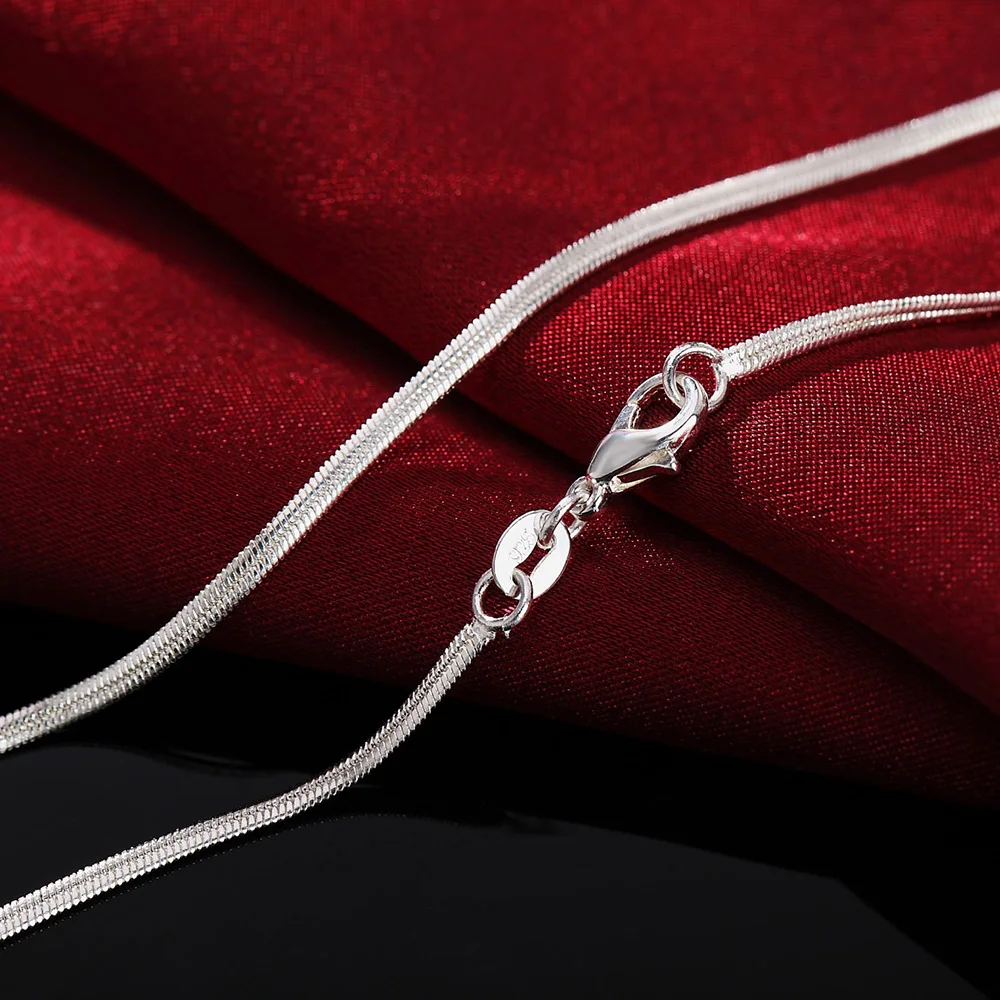 925 Sterling Silver Chain Necklace Men - Ожерелье из серебра 925 пробы длиной