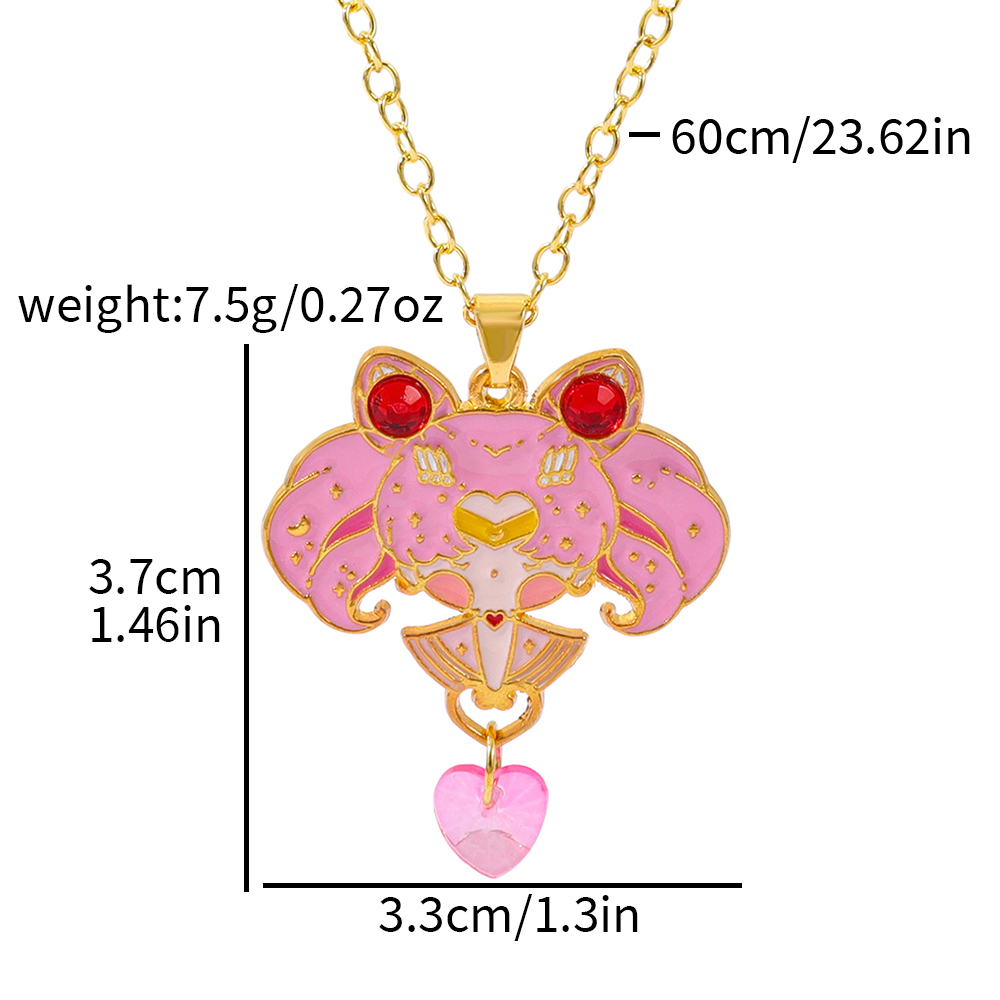 Аниме-фигурка Сейлор Мун Цукин – обзор и цена Anime Pendant Necklace
