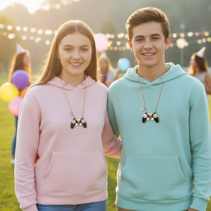 2 шт. Магнитные подвески в вид – обзор и цена Magnetic Couple Matching Necklaces