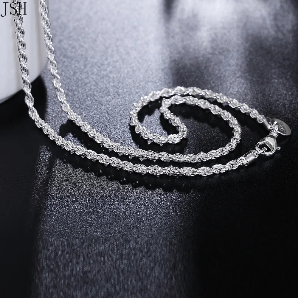 40-60 см, оптовая продажа, сте – обзор и цена 925 Sterling Silver Chain Necklace Men