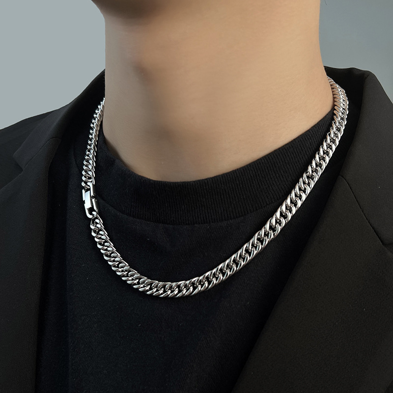 Цепочка кубинская из нержавеющ – обзор и цена Cuban Link Chain 12Mm