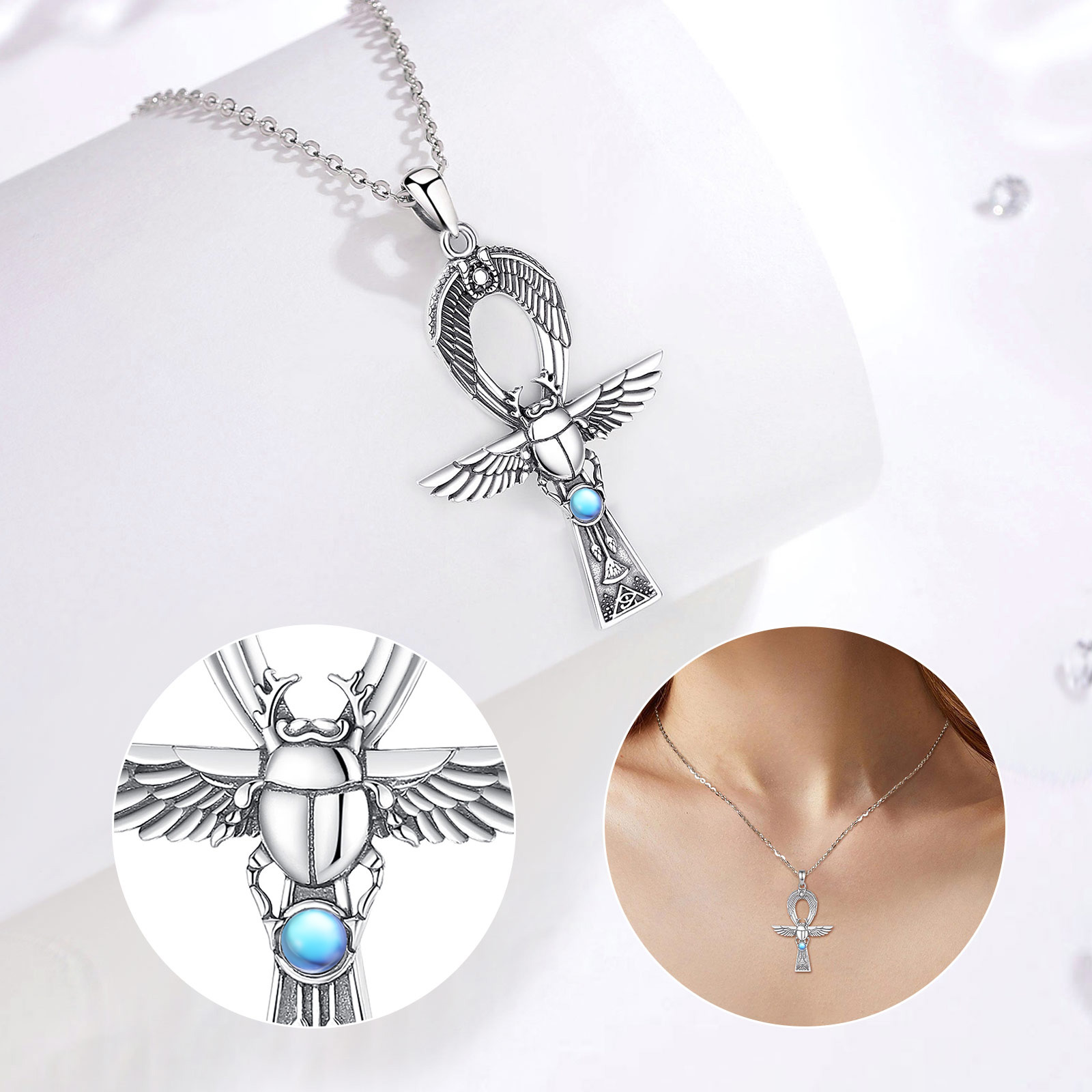 Ожерелье Eudora из серебра 925 – обзор и цена 925 Sterling Silver Chain Necklace Men