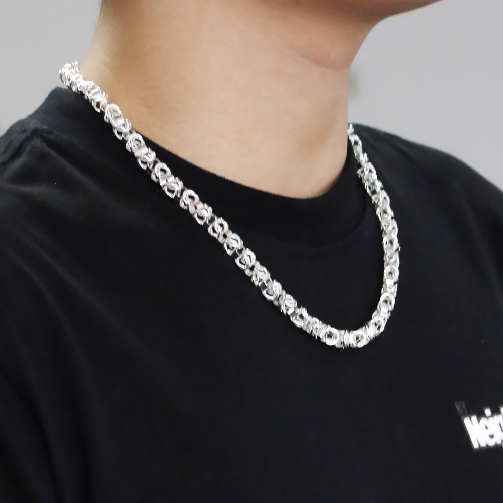 Серебряная цепочка-цепочка из  – обзор и цена 925 Sterling Silver Chain Necklace Men