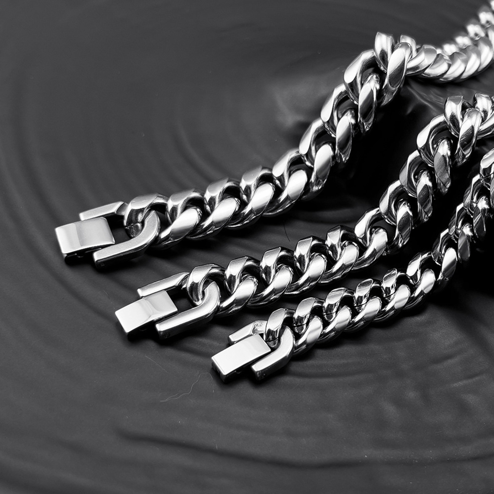 Мужской браслет с кубинской це – обзор и цена Cuban Link Chain 12Mm